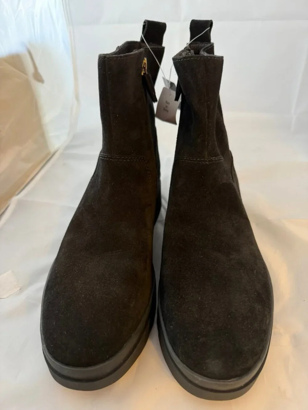 EILEEN FISHER  FLOYD WATERPROOF WINTER Boot  Black Suede  Women Size 9    NEW